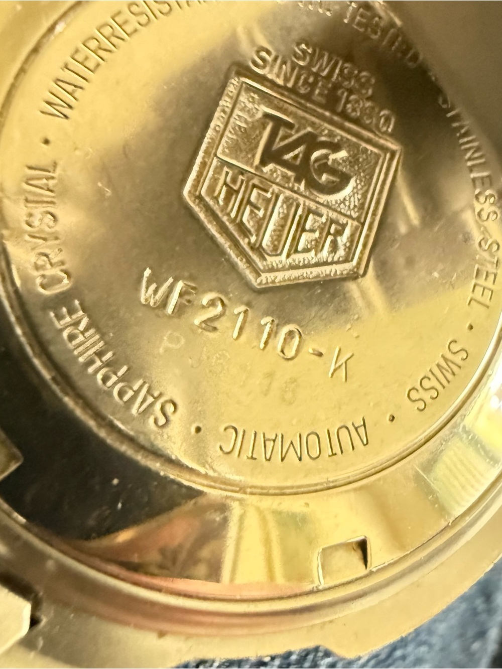 TAG Hever 4000 series
WF2110-K White Automatic Watch - Picture 3 of 14